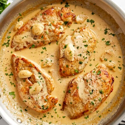 Bald Buck - Creamy Garlic Chicken