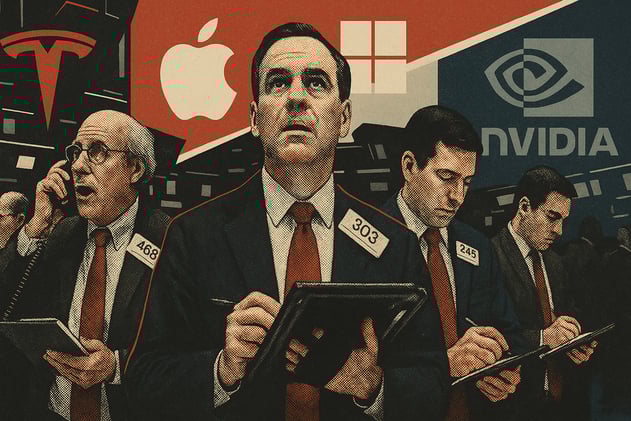 Wall Street's favorite Big Tech trade is splintering: 3 charts