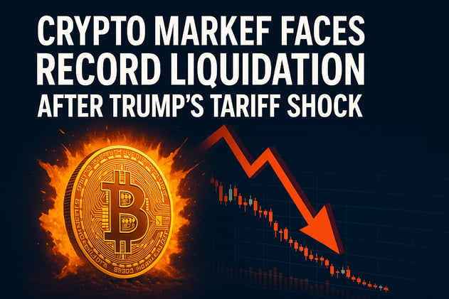 Crypto Market Faces Record Liquidation After Trump’s Tariff Shock