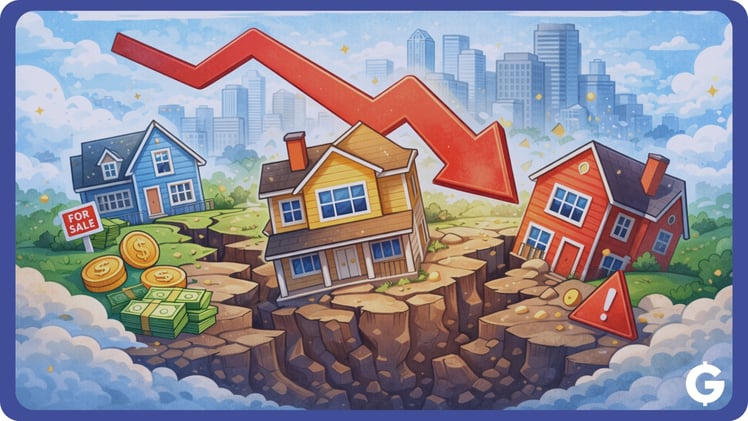 🏠 Il mercato immobiliare USA sta iniziando a crollare?