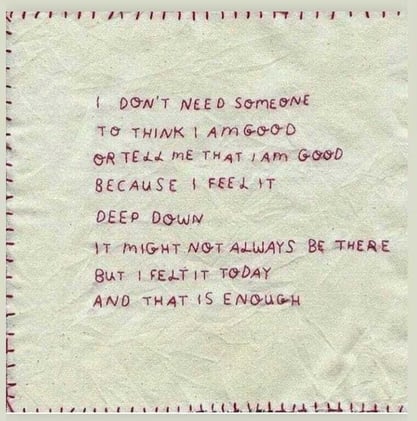 Poetry is a Comfort Blanket