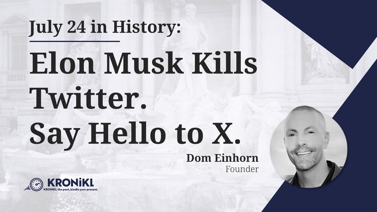 Elon Musk Kills Twitter. Say Hello to X.