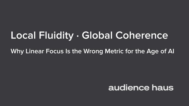 Local Fluidity · Global Coherence