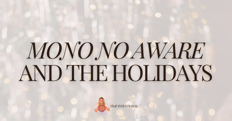Mono no aware and the holidays