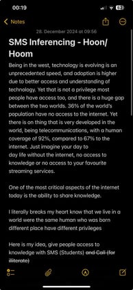 My list of brilliant, useless ideas