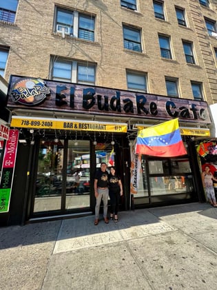 Con arepas conquistó Nueva York