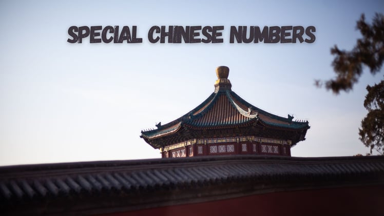 What Chinese numbers have secret meanings?
