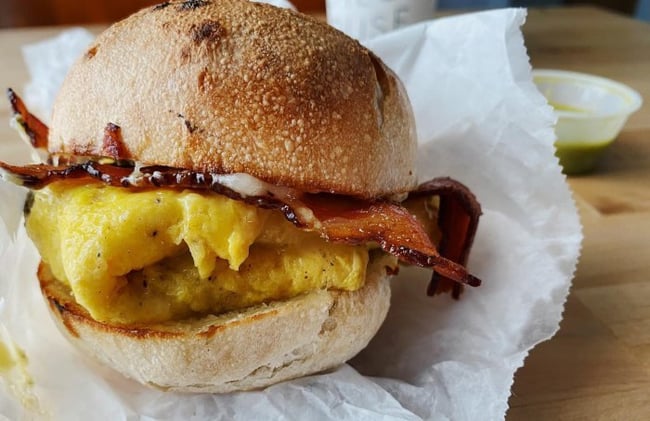 🦬 Bacon. Egg. & Cheese.  👀
