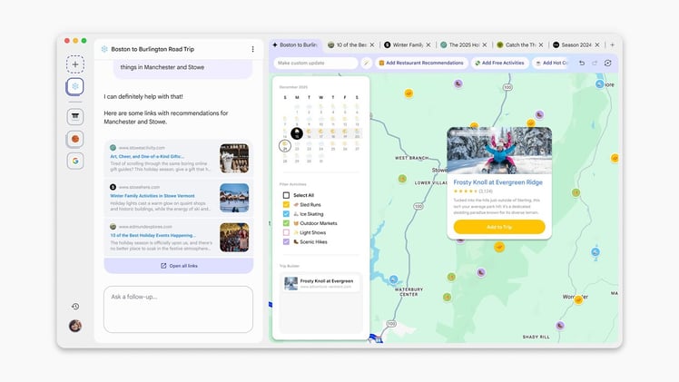 Google turns tabs into mini apps