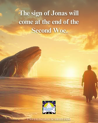 The Sign of Jonas at the End of the Second Woe