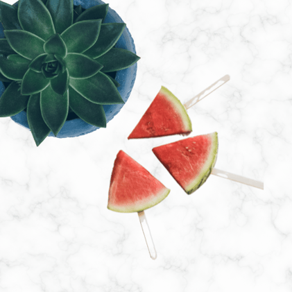 Watermelon Popsicles 
