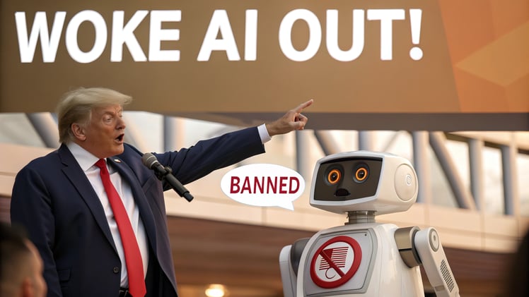🚫 Trump Picks Grok, Bans the Rest?