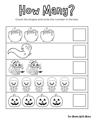 Halloween Count How Many