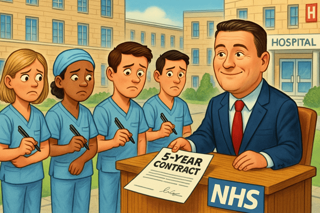 Stay or Repay? Mandatory NHS Service For Doctors