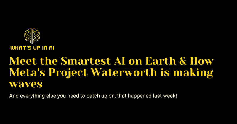 Meet the Smartest AI on Earth, according to Elon Musk & How Meta's Project Waterworth is making waves