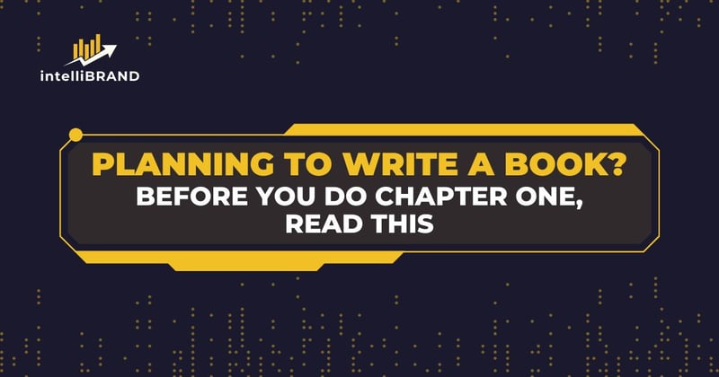📖 Planning to write a book? Before you do chapter one, read this