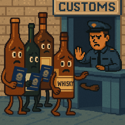 Exportações de bebidas enfrentam rejeição