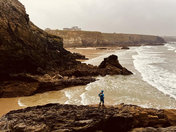 August 21 - Dog Falls off the cliff near Lusty