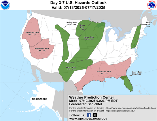 Extreme heat in parts of the western U.S. this weekend