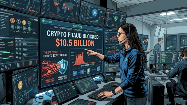 Las defensas de inteligencia artificial de Binance bloquearon 10.500 millones de dólares en fraudes