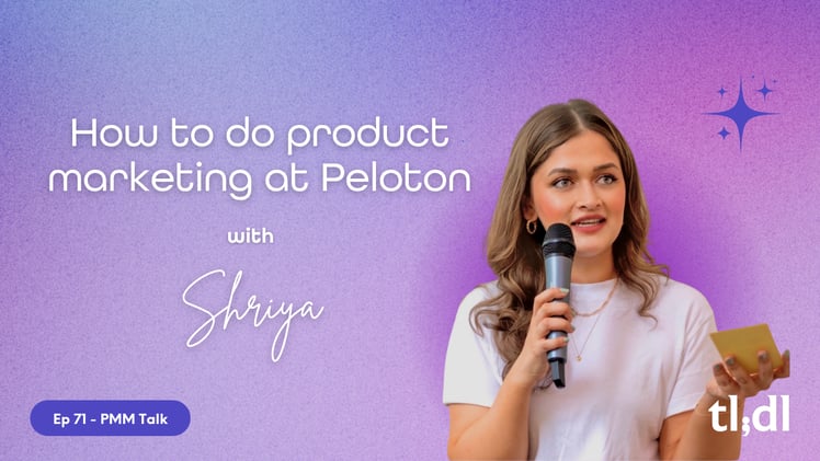 #59 How to do product marketing at Peloton