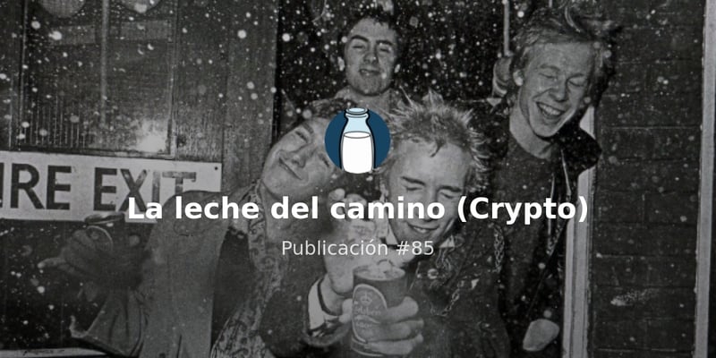 🥛- Me hago PUNK con la moda de la CRISIS