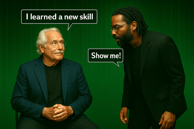 Stop Googling 'fundraising emails' 100 times. Upload a Skill Once!