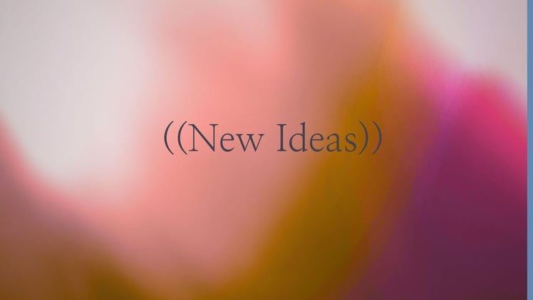 You don’t need a 10 year plan. Just a spark and the next step