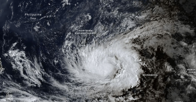 The Super Typhoon You're Probably Just Now Hearing About 