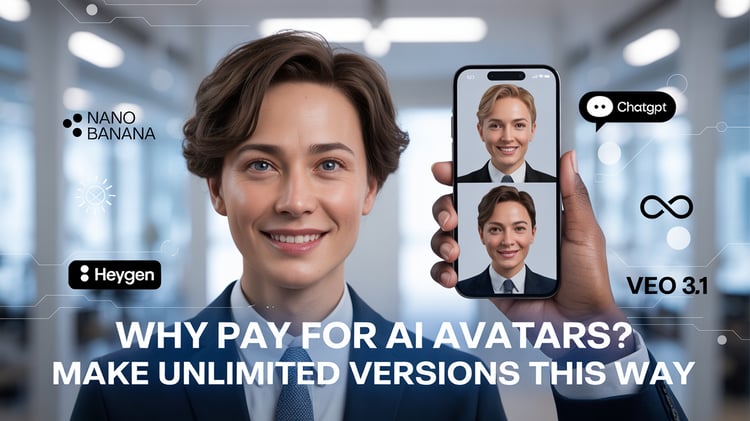 💸 Why Pay For AI Avatars? Make Unlimited Versions This Way