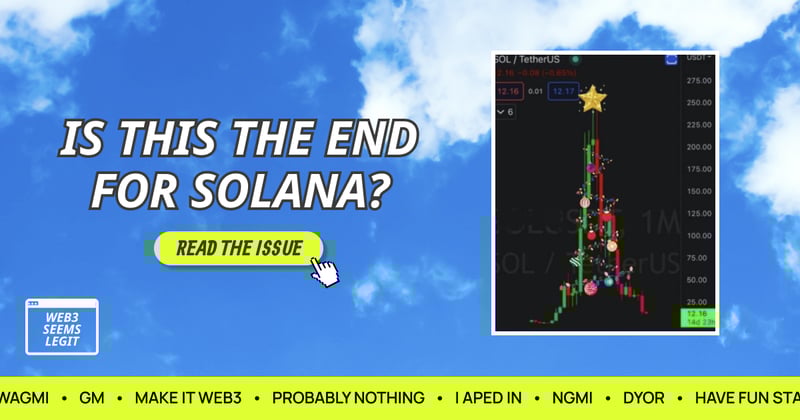 Is this the end for Solana? 📉