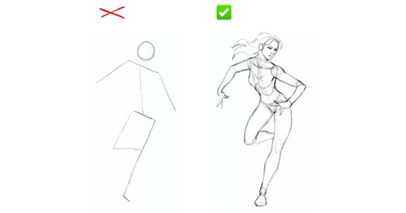 The #1 mistake making your poses look stiff