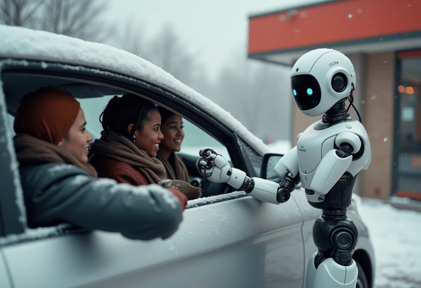 🤖🎙️ AI Voices, Drive-Thrus, and the Automation Arms Race 🏁🍔