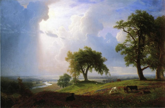 "California Spring" - Albert Bierstadt