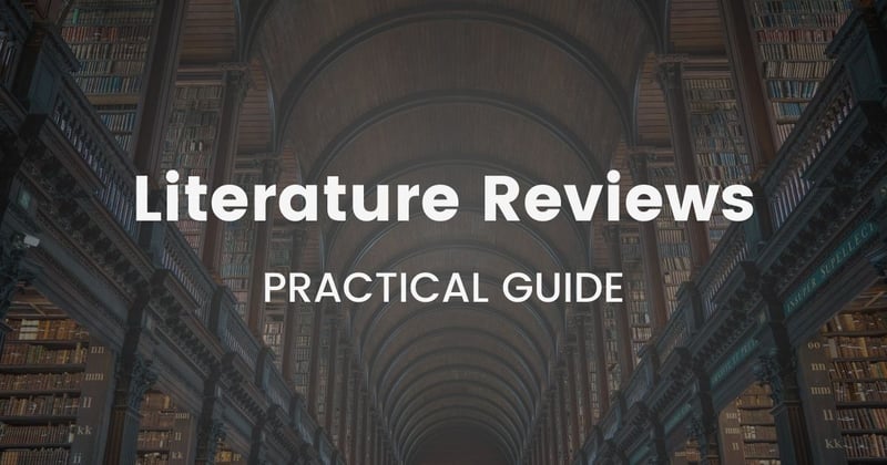 #3 How to master the art of literature reviews