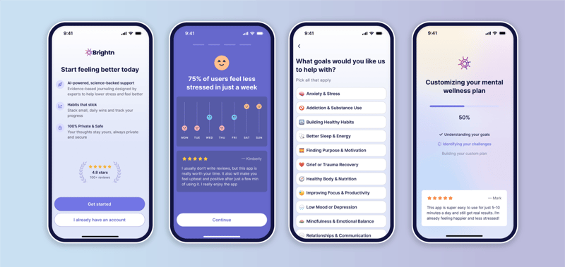 New in Brightn: Faster onboarding, smarter personalization, smoother flow