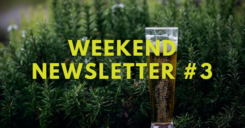 Sewage beer from Singapore and the perfect beer glass from a professor - this weekend in Beer!