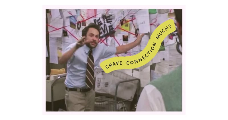 🤍 Connection isn't something we create