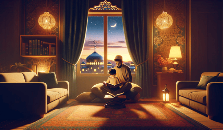 Verses of Light: A Father and Son's Ramadan Quest