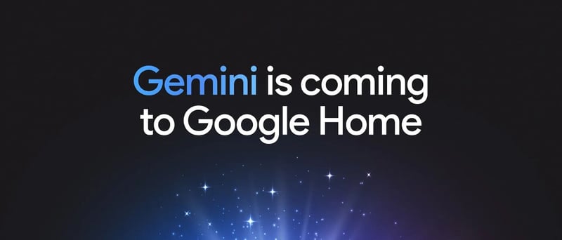 Google mete Gemini en su domótica