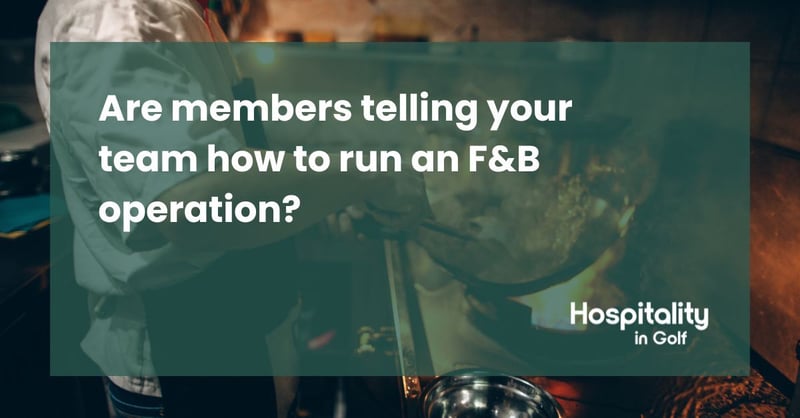 The reason F&B feels harder than it should...