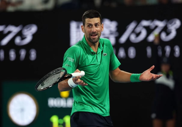 Novak Djokovic inches away from Australian Open disqualification