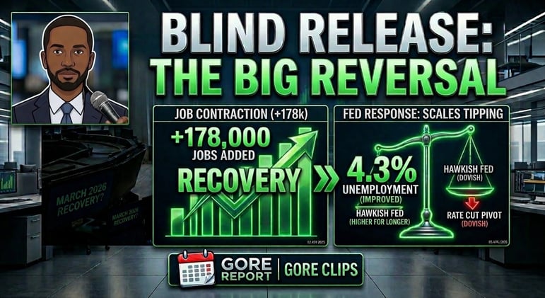 JOBS SHOCKER!!️ U.S. Jobs Report comes in higher than expected at 178,000. 