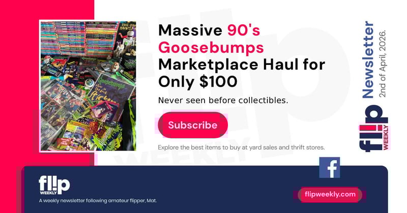 Massive 90's Goosebumps Marketplace Haul for Only $100