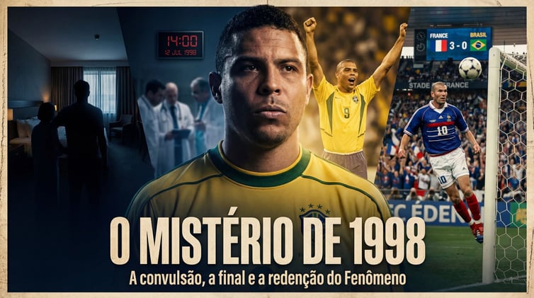 ❌🏆😱 “O dia em que o Fenômeno "apagou"... e o Brasil também (1998)”