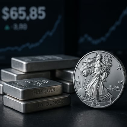 Silver Closes The Week at $65.85 In China - Asia Driving Silver Higher, Leveraged Longs Get Cleared Out In Friday's Price Dip But Silver Lease Rates Spiking Back Up To 9% In London Suggests Short-Term Bullish Momentum Is Still Intact