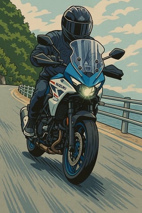 All-New 2026 Suzuki SV-7GX Motorcycle