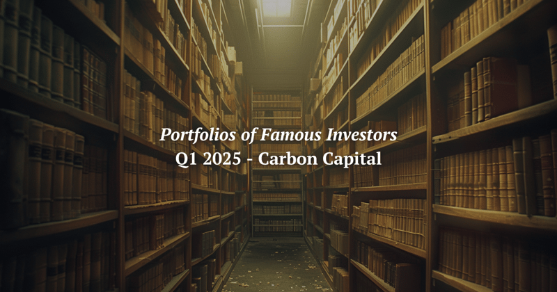 📖 Portfolios of Famous Investors (Q1 2025)