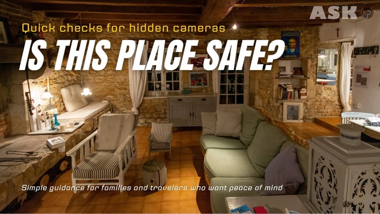How Do I Spot a Hidden Camera in My Airbnb?