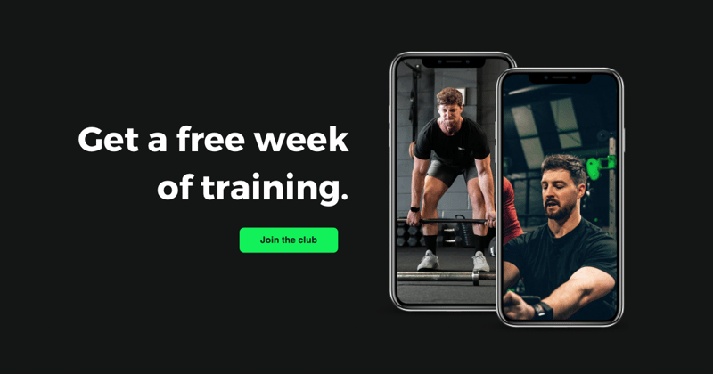 Free week of training! 